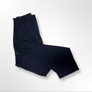 Navy Blue Express Columnist Ankle Pants - Mid Rise